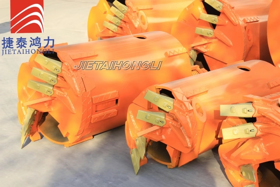 دندان های سطل حفاری سنگ Od 600-3000mm 4-24