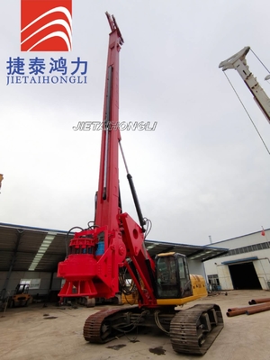دکل حفاری چرخشی Sr200 با پایه Cat Max Dimater 1800mm حداکثر عمق 60 متر