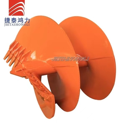 مته چرخشی مارپیچ مستقیم با دندان های تخت Od600-3000mm دندان 28-32
