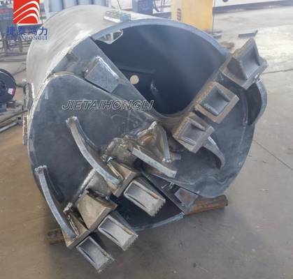 Od600mm خاک سطل ضخامت پوسته 16mm ضخامت صفحه پایین 50mm