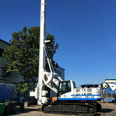 Soilmec SR40 حفاری کارکرده پایه CAT و حداکثر عمق حفاری موتور 50 متر قطر 1500 میلی متر