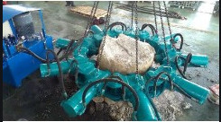 دستگاه شمع شکن بتن هیدرولیک 1200 میلی متری برای شکستن سوراخ سوراخ