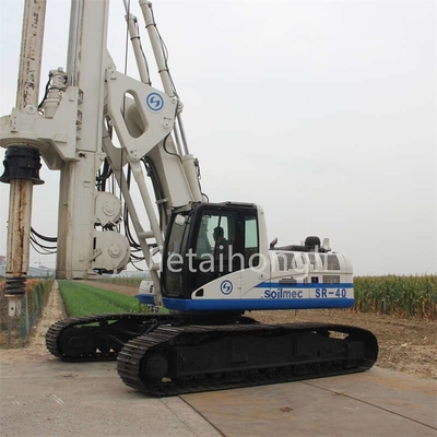 تجهیزات سوراخ پایه مورد استفاده ابزار حفاری روتاری Soilmec SR40 Attach Drilling Tools