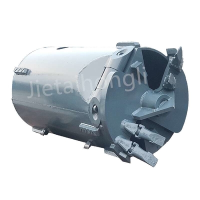 سطل خاکی Q355C Od800mm/1000mm/1200mm/1500mm سطل دندان های مسطح خاک رس