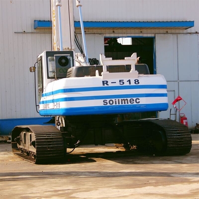 دکل حفاری روتاری Soilmec R40، دستگاه شمع زنی کارکرده، دکل حفاری دوار خاکی SR516