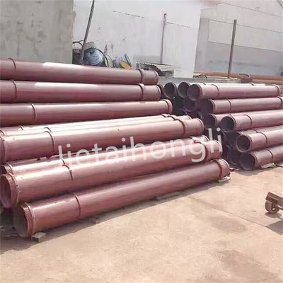 API 20# Tremie Pipe For Piling Industry Fondation Bore Hole Concrete Pipe BS