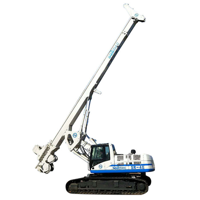موتور گربه دکل حفاری روتاری 50 متری Soilmec