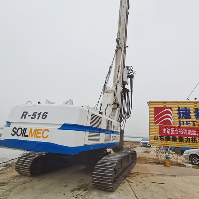 Soilmec Sr80c دستگاه شمع زنی استفاده شده حداکثر قطر حفاری 58000 میلی متر